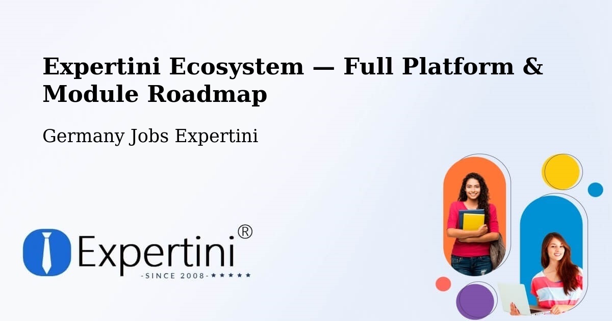 Expertini Ecosystem — Full Platform & Module Roadmap – Ennepetal